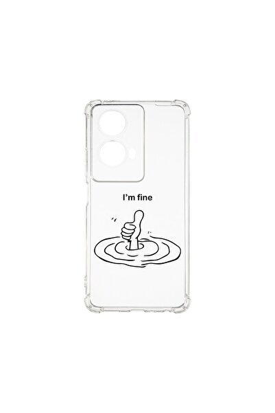bestcase ¬Æ Husa pentru Motorola Edge 50 Fusion, Anti Shock 1.5MM, I'm Fine, ...