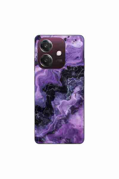 OEM Husa compatibila cu Oppo A40 Silicon Gel Tpu Model Abstract Purple Marble
