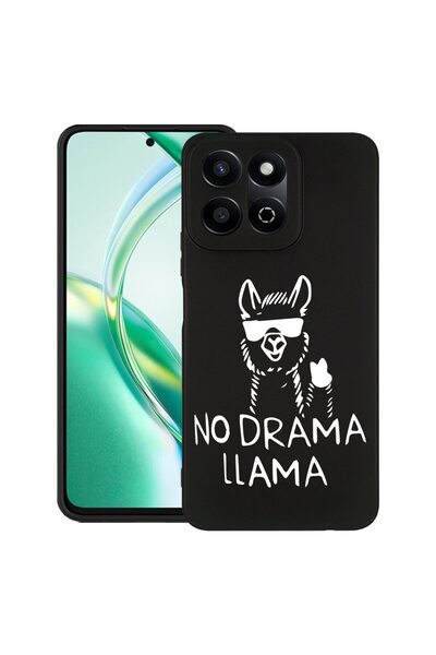 bestcase ¬Æ Husa pentru Honor 200 Smart, Slim Silicon, No Drama LLama, Protec...