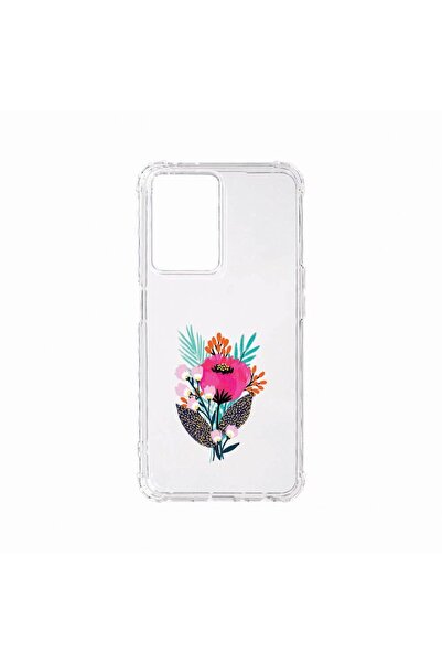 bestcase Αντικραδασμική Θήκη, Συμβατή με OPPO A57, Λουλούδια, Αντοχή σε κραδα...