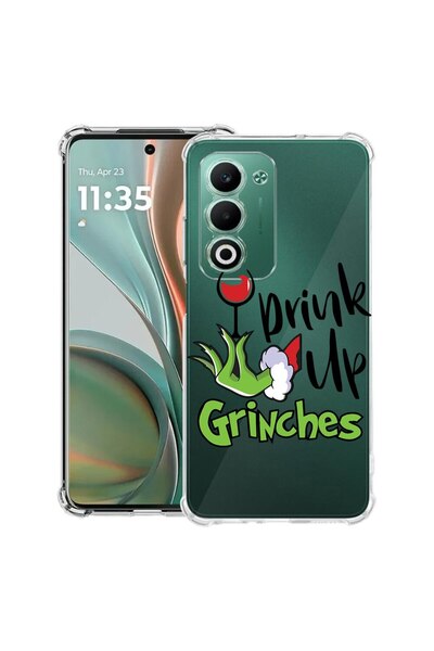 bestcase ¬Æ Husa Anti Shock pentru OPPO A5 5G cu Design Grinches - Drink Up, ...