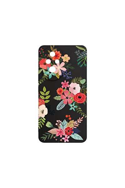 bestcase Husa pentru Honor 200 Pro, BestCase¬Æ Slim SIlicon 0.8MM, Flowers, P...