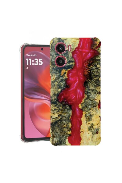 bestcase Θήκη συμβατή με Motorola Moto E15, Αντικραδασμική 1.5MM, Χρώματα του...