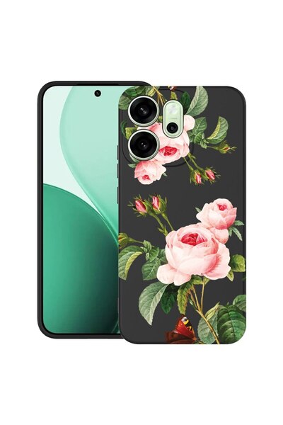 bestcase ¬Æ Husa TPU Ultra Slim Compatibil cu OPPO A5x, cu Design Rose, 31196...