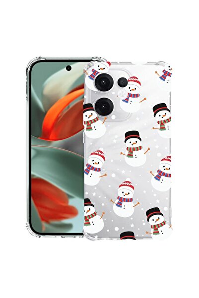bestcase ¬Æ Husa compatibila OPPO Reno13 F 5G, Anti Shock 1.5MM, Snowman, Pro...