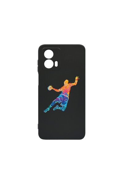 bestcase Θήκη Σιλικόνης Premium, Συμβατή με Motorola Moto G24, Πολύχρωμο σχέδ...