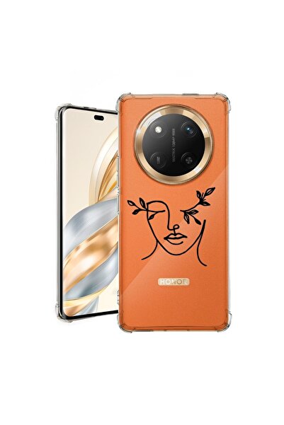 bestcase ¬Æ Husa pentru Honor Magic7 Lite, Anti Shock 1.5MM, Woman Abstract, ...