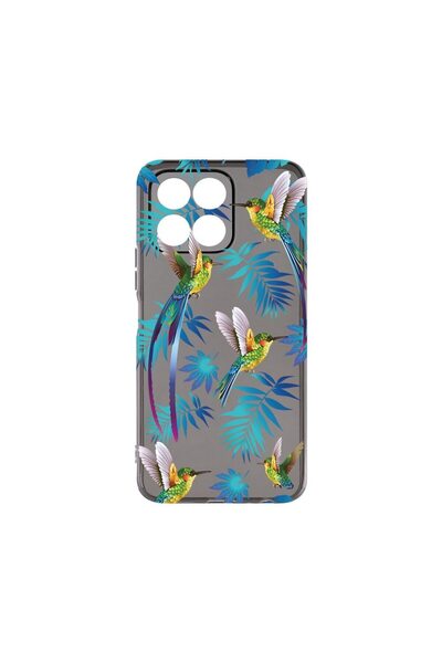 bestcase Θήκη Σιλικόνης Γραφίτη 1.5MM, Συμβατή με Honor X6a, Wild Tropical, Α...