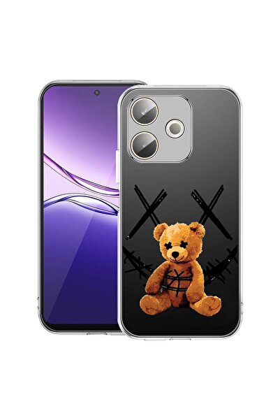 bestcase ¬Æ Husa Clear Silicon pentru OPPO A5 Pro 5G, Teddy Bear Smile, 20424...