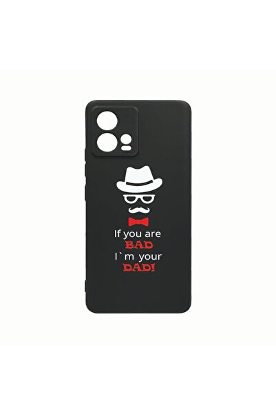 bestcase Husa Silicon, Compatibila Cu Motorola Edge 30 Fusion, Bad Dad, Rezis...