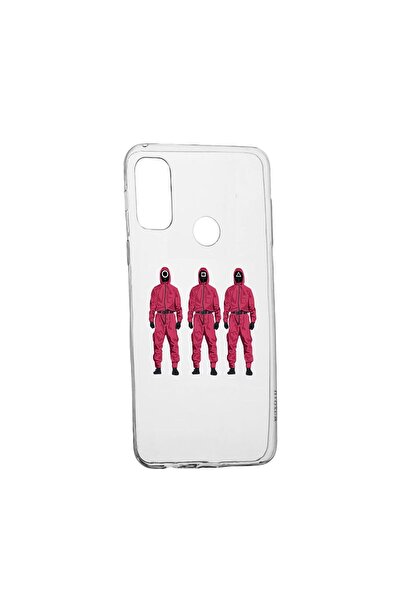 bestcase Husa Silicon Compatibila cu Motorola Moto E40, Squid Game - Soldier ...