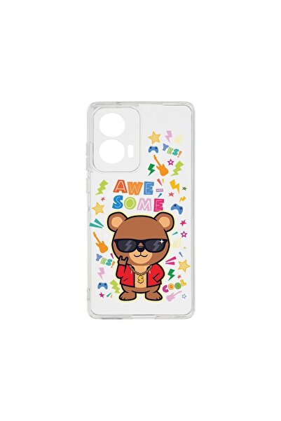 bestcase Husă transparentă din silicon de 2MM, compatibilă cu Motorola Edge 5...
