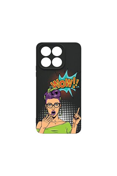 bestcase Husa BestCase¬Æ Slim SIlicon 0.8MM, Compatibila Cu Honor X6a, Girl B...