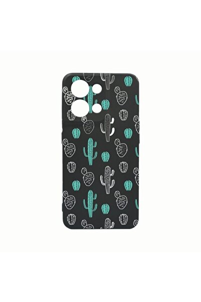 bestcase Husa Silicon, Compatibila Cu Oppo Reno8 Pro, Cactus, Rezistenta la u...