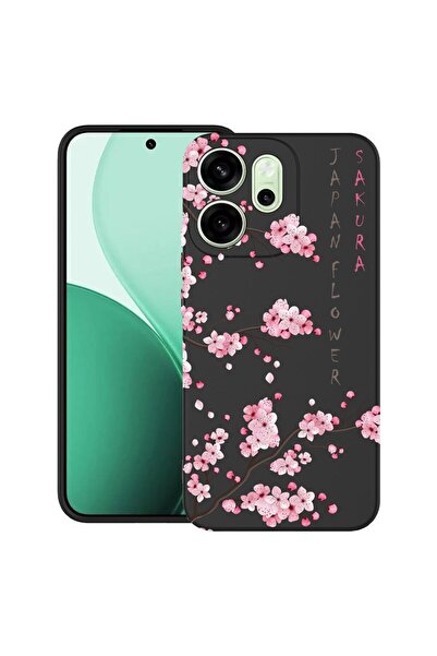 bestcase ¬Æ Husa TPU Ultra Slim Compatibil cu OPPO A5x, cu Design Cherry Blos...