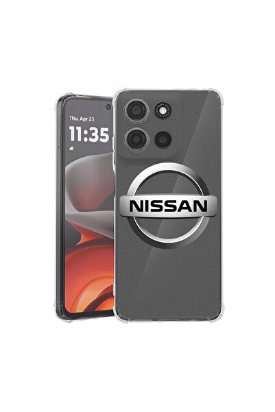 bestcase Калъф за Motorola Moto G15, Удароустойчив 1.5ММ, Нисан, Защита на ка...