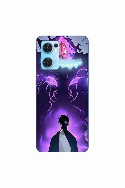 OEM Husa compatibila cu Oppo Reno7 5G Silicon Gel Tpu Model Solo Leveling Demon
