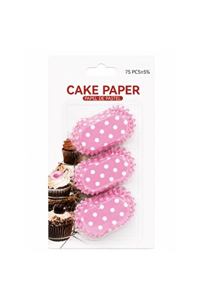 OEM Set of 75 Paper Muffin / Eclair Forms, Ideal for Desserts and Cakes, 7 x ...
