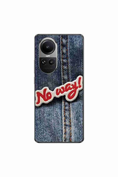 OEM Husa compatibila cu Oppo Reno10 5G Silicon Gel Tpu Model No Way Jeans