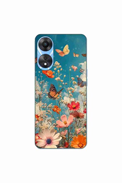 OEM Husa compatibila cu Oppo A78 5G (CPH2483) Silicon Gel Tpu Model Flori si ...