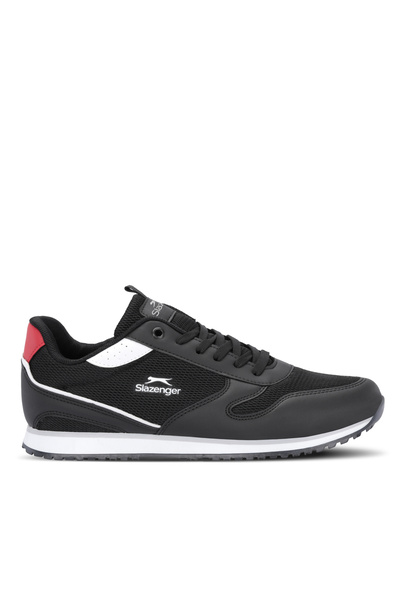 Slazenger Ironics I Men's Large Size Black / White Casual Sneakers