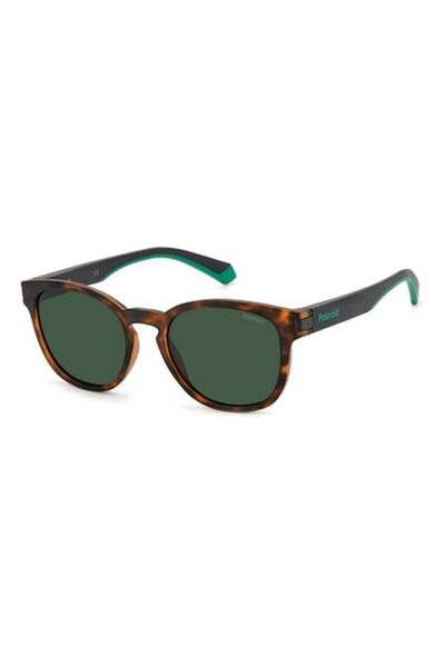 Polaroid PLD 2129/S MATT GREEN HAVANA for UNISEX ADULT Sunglasses 52 mm
