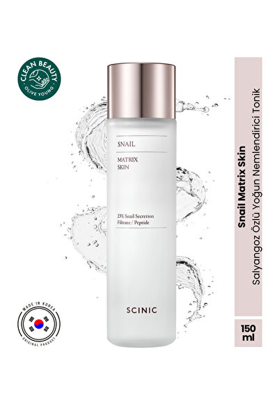 SCINIC Snail Matrix Skin Salyangoz Özlü Yoğun Nemlendirici Tonik 150ml