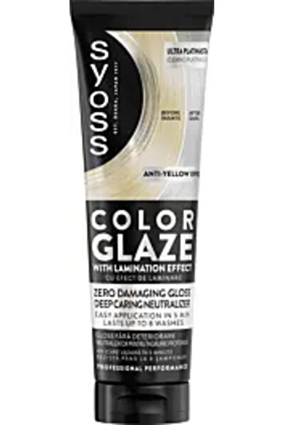 Syoss toner Color Glaze ultra platină, 130 ml