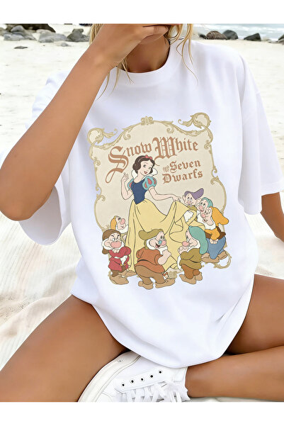 SAUDI DISNEYLAND disneyland Men and Women's 100% Cotton T-Shirt - Oversized C...