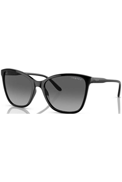Vogue Γυναικεία Γυαλιά Ηλίου VO5520S W44/T3, Μαύρα, Σχήμα Πεταλούδας, 56 χιλ.
