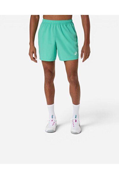 Asics COURT 7IN SHORT Erkek Yeşil Şort 2041A344-300