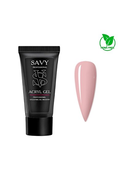 OEM Gel acrilic fără HEMA pentru unghii, 30 ml, SavyProfessional Nr.204