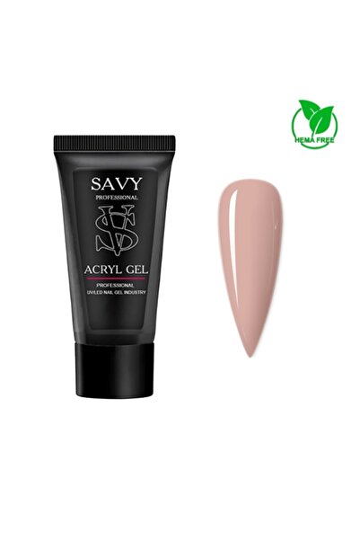 OEM Gel acrilic fără HEMA pentru unghii, 30 ml, SavyProfessional Nr. 214