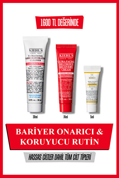 Kiehl's Hassas Ciltler için Bariyer Onarıcı Rutin