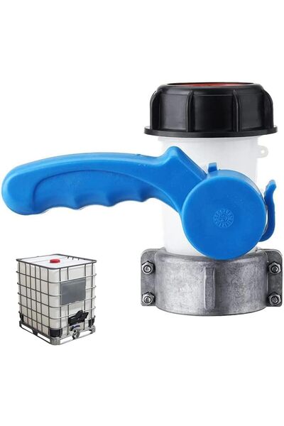 SUpoetry Adaptor pentru rezervor de apă IBC, Robinet de evacuare IBC, Accesor...