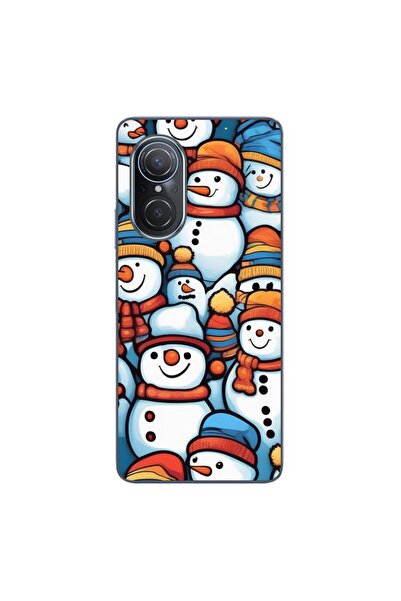 OEM Husa compatibila cu Huawei Nova 9 SE Silicon Gel Tpu Model Snowman Pattern