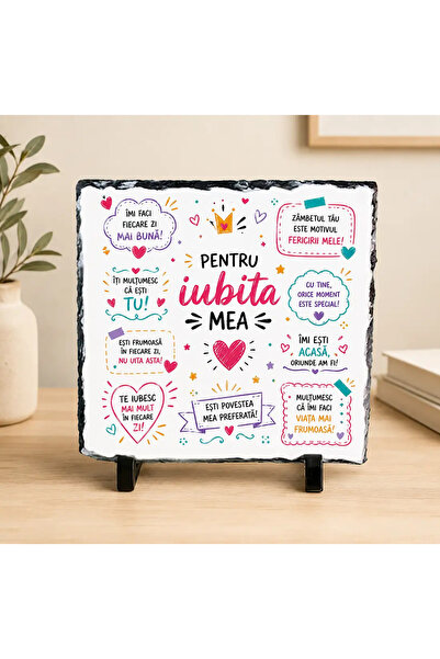 peGiftuiala Slate Board for My Girlfriend – Romantic Gift