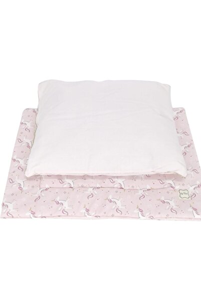 zkra shop Bebek El Yapımı At Desenli Alt-Aç Minderi Ve Yastığı (Pembe) 1053162