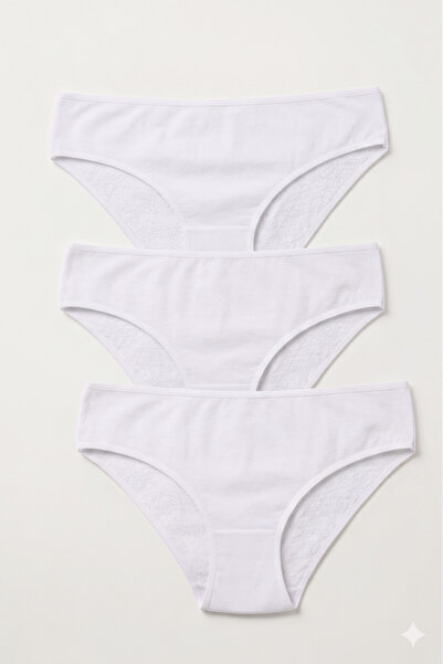 İki Yıldız İteks Bamboo Bikini Waist Panties 3-Pack 2004