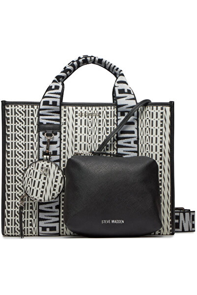 Steve Madden μαύρη τσάντα ώμου BOPTIC