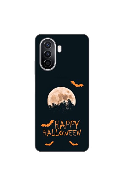 OEM Θήκη συμβατή με Huawei Nova Y70 Σιλικόνης Τζελ TPU με σχέδιο Καλή Απόκριε...
