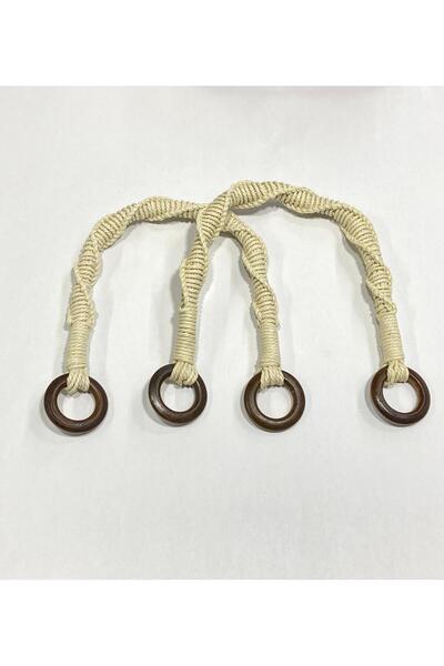 karantuhafiye Bag Handle / Cream / 50 cm / 1 Pair
