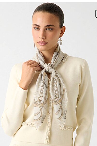 Guess Kefiah 120 X 120 Women's Shawl Scarf Awu515Pol03 -Cha
