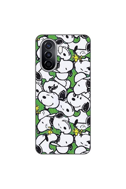 OEM Θήκη συμβατή με Huawei Nova Y70, από σιλικόνη gel TPU, με σχέδιο Snoopy.