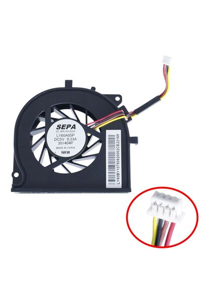 unbranded Ανεμιστήρας ψύξης CPU φορητού υπολογιστή για Toshiba Satellite P845...