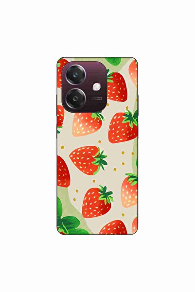 OEM Husa compatibila cu Oppo A60 5G Silicon Gel Tpu Model Capsuni Pattern