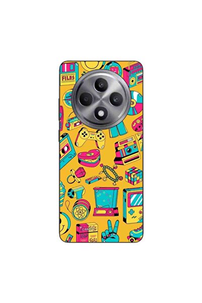 OEM Husa compatibila cu Oppo Reno12 FS Silicon Gel Tpu Model Pop Art Vintage