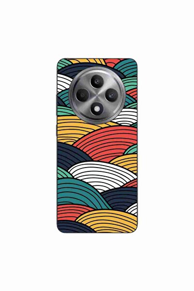 OEM Husa compatibila cu Oppo Reno12 FS Silicon Gel Tpu Model Abstract Striped...