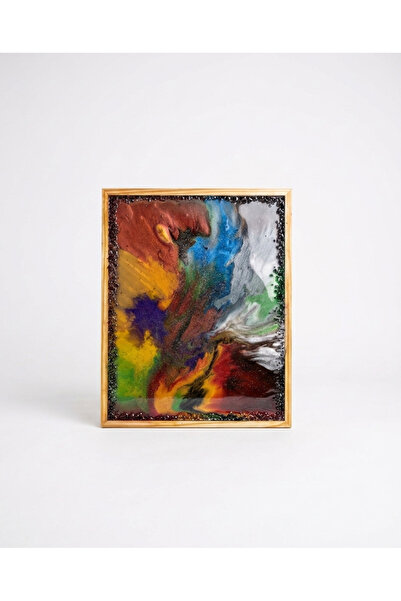 EpoxyArt Tablou Abstract Artizanal Alpha Spark