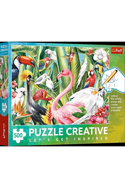 Trefl Puzzle 500 Păsări din Rai